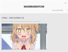 Tablet Screenshot of maserbeam.com